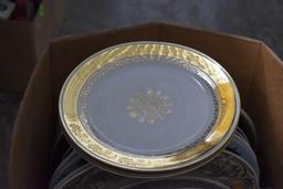 Large Assortment Of Porcelain Plates, Doll Plates