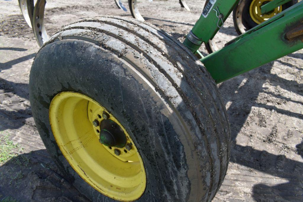 John Deere 714 Disk Chisel Plow, 9 Shank, 12', Buster Bar, Depth Control, SN: X001835