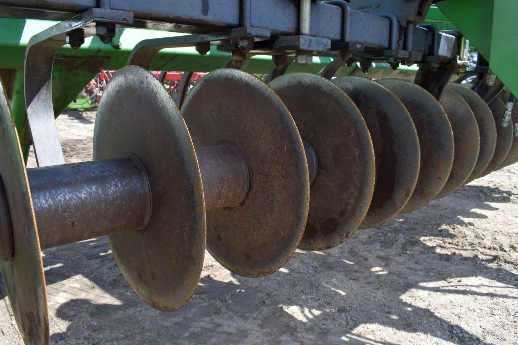 John Deere 714 Disk Chisel Plow, 9 Shank, 12', Buster Bar, Depth Control, SN: X001835