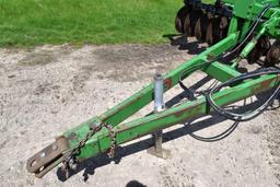 John Deere 714 Disk Chisel Plow, 9 Shank, 12', Buster Bar, Depth Control, SN: X001835