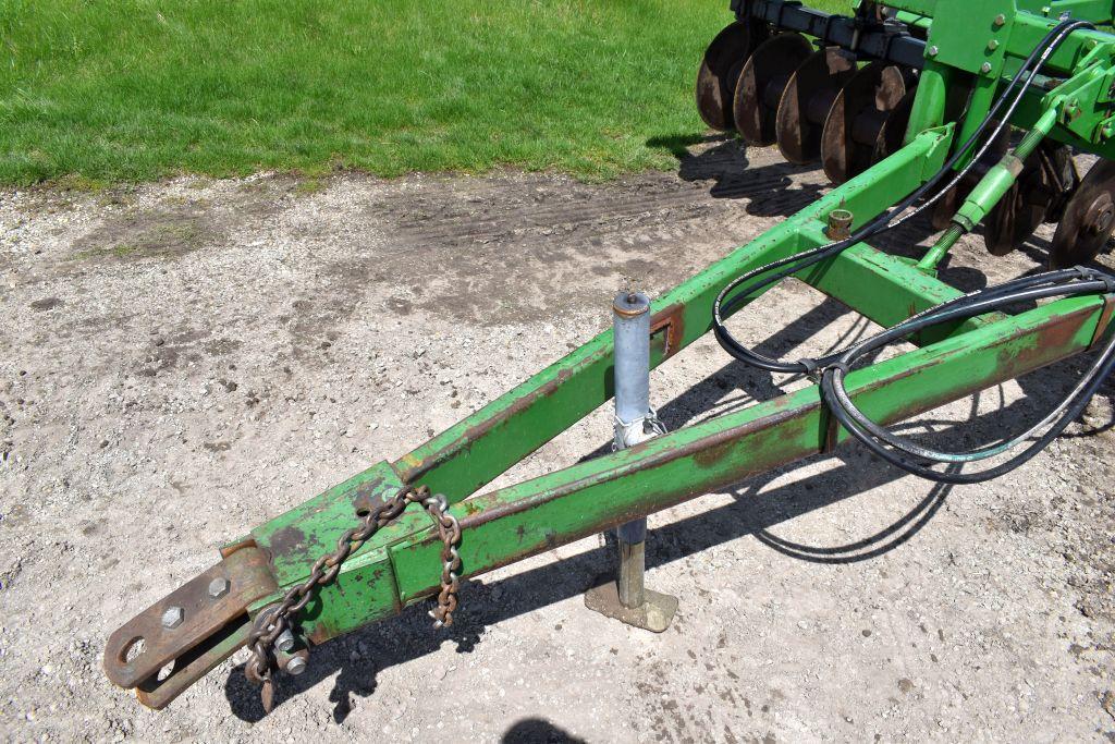 John Deere 714 Disk Chisel Plow, 9 Shank, 12', Buster Bar, Depth Control, SN: X001835