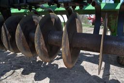 John Deere 714 Disk Chisel Plow, 9 Shank, 12', Buster Bar, Depth Control, SN: X001835