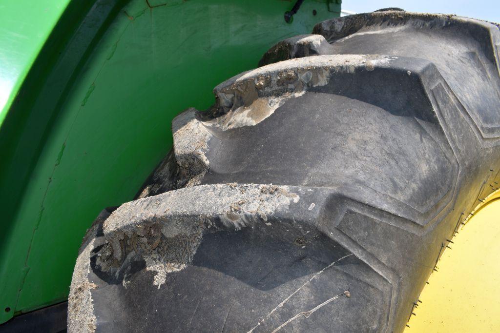2002 John Deere 7405 2WD Open Station ROPS Tractor, 2171 Actual 2nd Owner Hours, 16 Speed
