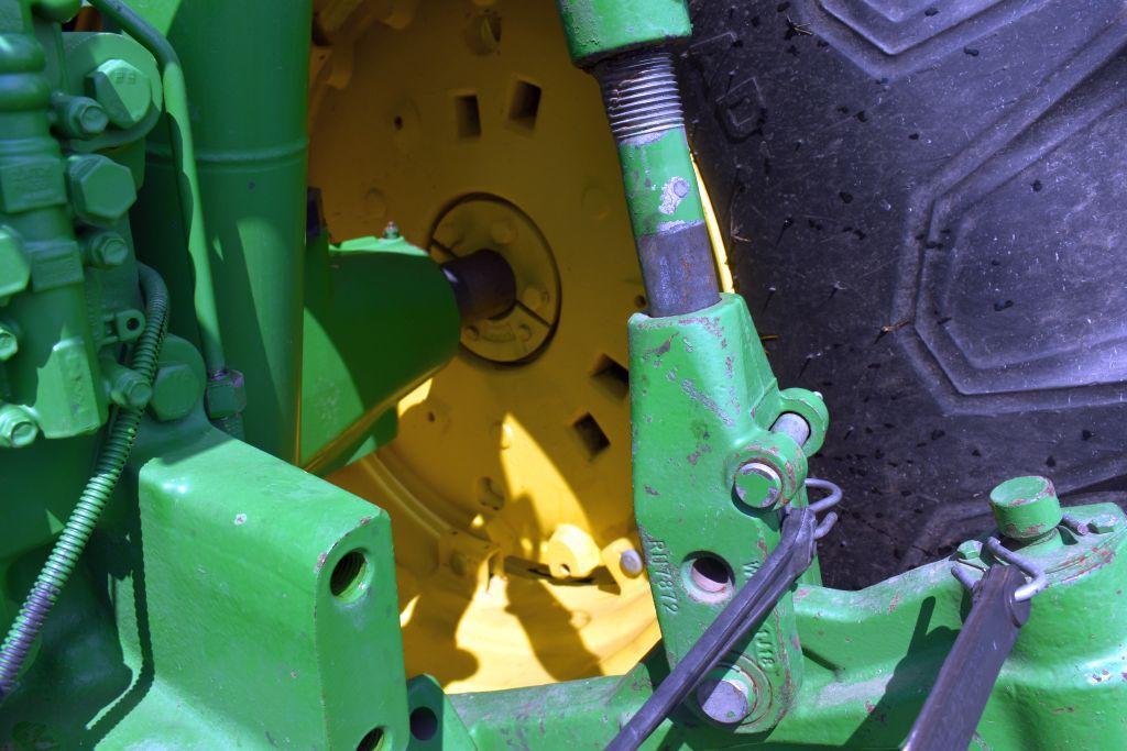 2002 John Deere 7405 2WD Open Station ROPS Tractor, 2171 Actual 2nd Owner Hours, 16 Speed