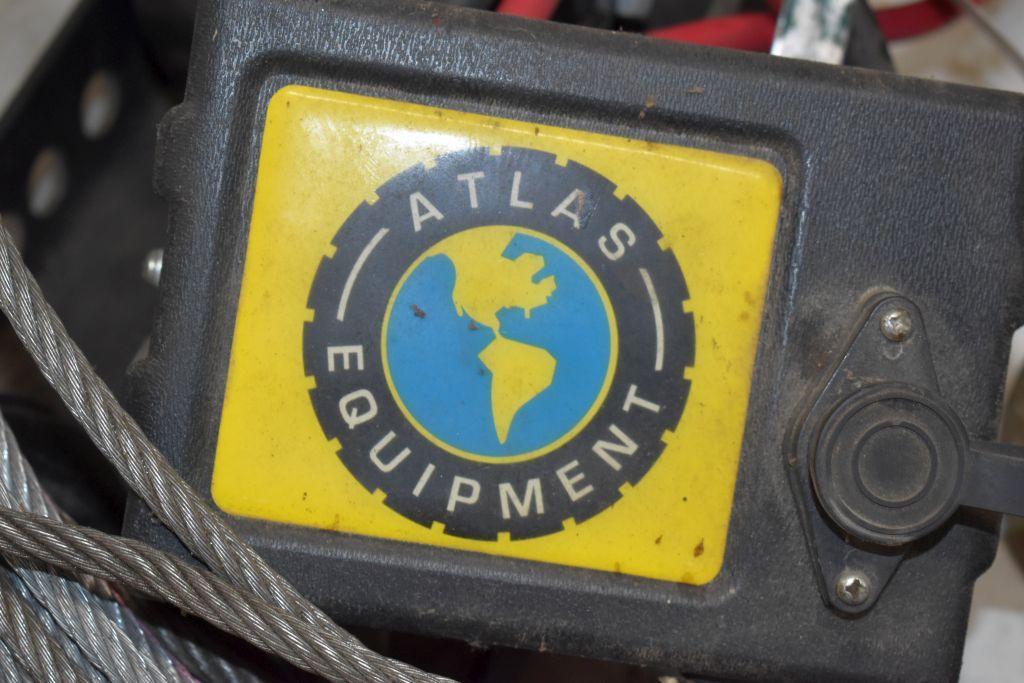 Atlas 9500 Lb 12V with Mounting Plate and Cable