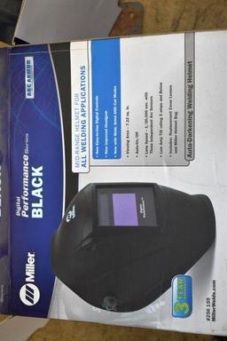 Miller Self Darkening Welding helmet with original Box