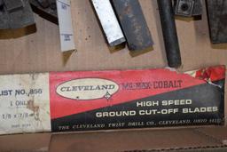 Grooving Tool Holders, Cut Off Blades
