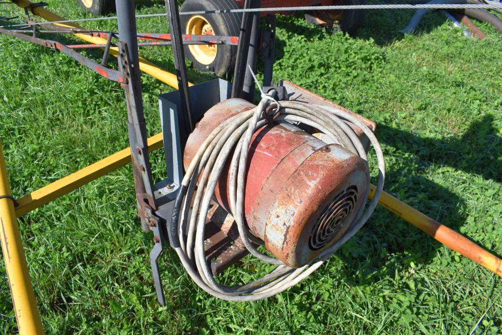 Alloway 7"x41' Auger, 5 hp, Single Phase