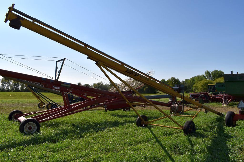 Alloway 7"x41' Auger, 5 hp, Single Phase