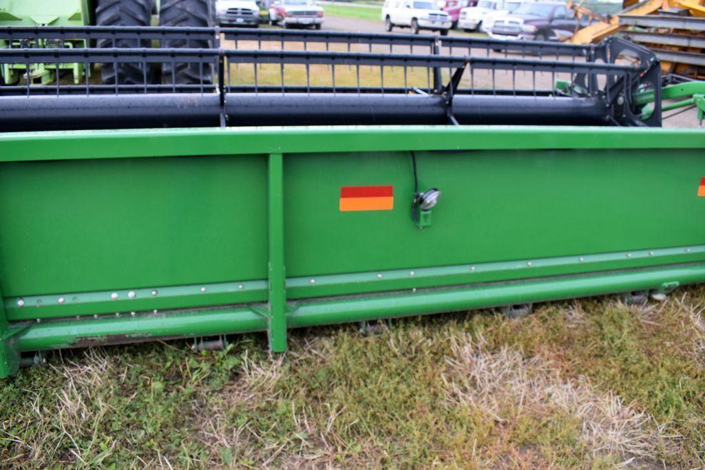 John Deere 635F HydraFlex Bean Head, 35', Single