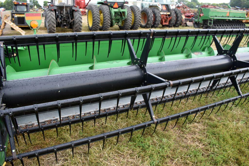 John Deere 635F HydraFlex Bean Head, 35', Single