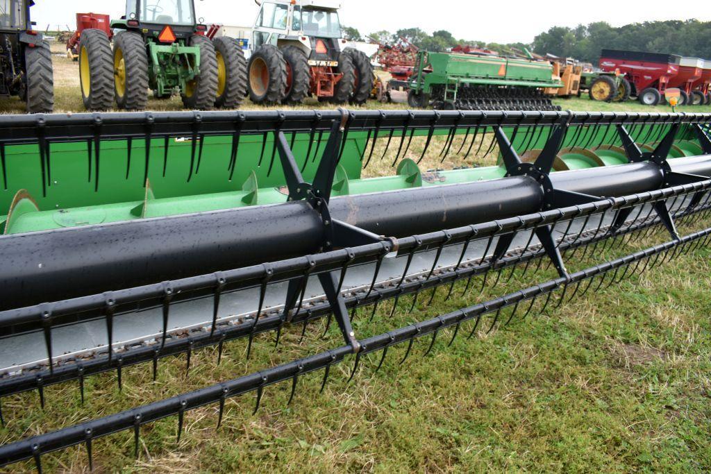John Deere 635F HydraFlex Bean Head, 35', Single