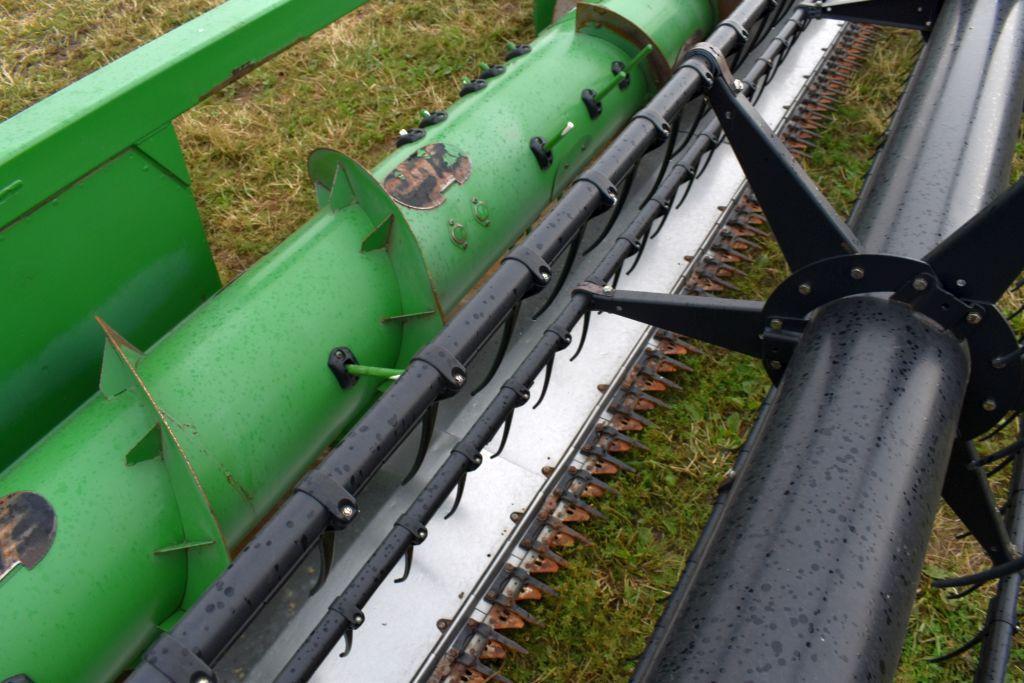 John Deere 635F HydraFlex Bean Head, 35', Single