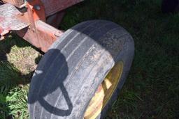 Nu-Bilt 250 Bushel Gravity Box on Running Gear