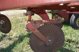 White 588 Plow, 5x18's, 3pt., In-Furrow, Coulters