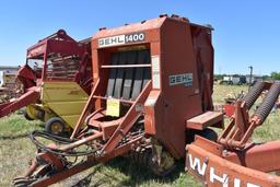 Gehl 1400 Round Baler, Twine Tie, 540PTO