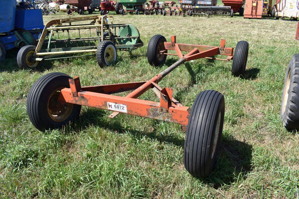 Kory 6 Ton Running Gear, Flotation Tires