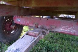 150 Bushel Wood Box on Super 6 Running Gear