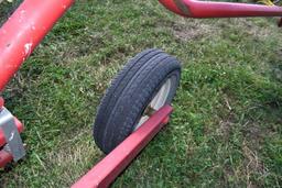 Tonutti 10 Wheel V Rake with Kicker Wheel