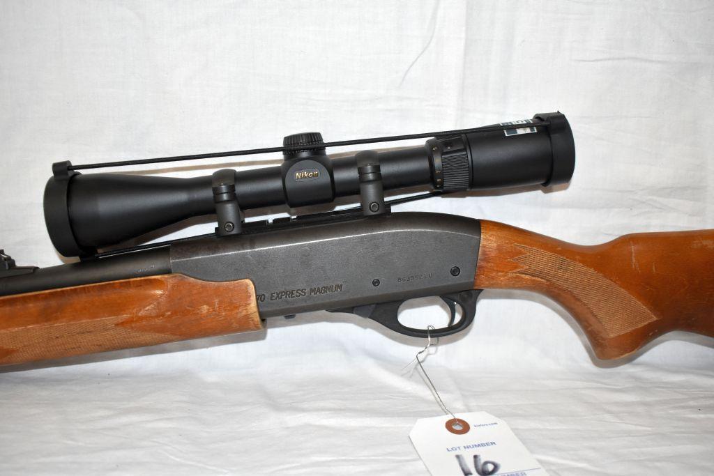 Remington 870 Express Magnum 20 Ga., 2 3/4" Shell, with Nikon 3x9 Scope, SN B633521U