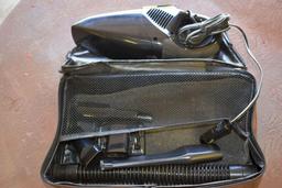 12 volt electric vacuum and attachments with bag