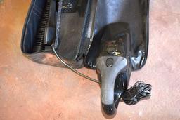 12 volt electric vacuum and attachments with bag