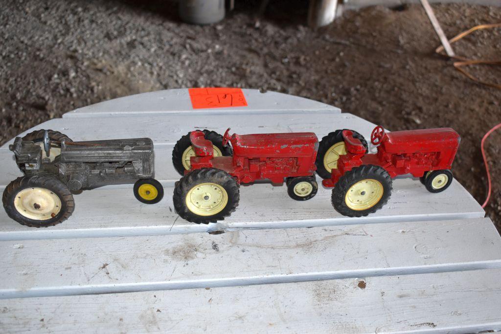 (2) IH Toy Tractor, John Deere Toy Tractor, Some Damage