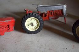 (2) IH Toy Tractors, (1) Farmall Toy Tractor, Missing Parts