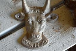Primitive Hay Hook, Duster, Fuel Nozzle, Spark Plugs, Coat Rack
