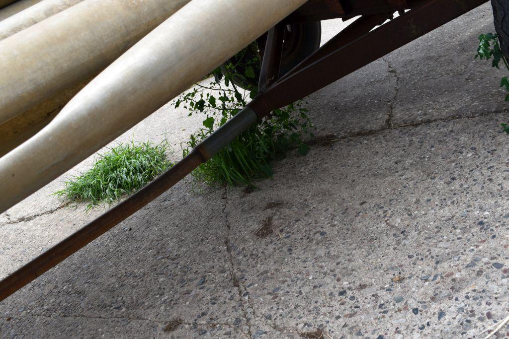 (26) 30' x 6" irrigation Pipe Sections, Some May Need Repair, Selling With Shop Built Trailer