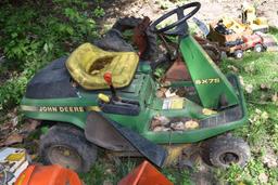 John Deere SX75 Lawn Mower, unknown condition