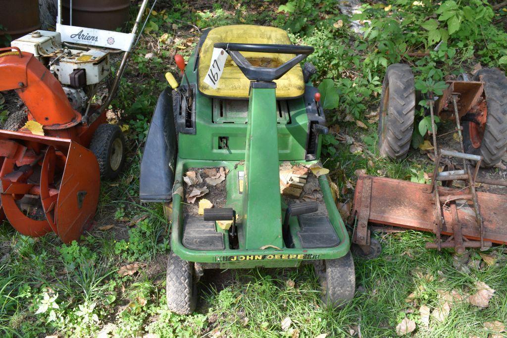 John Deere SX75 Lawn Mower, unknown condition