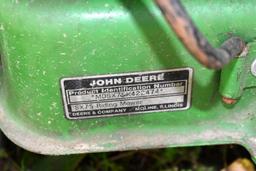 John Deere SX75 Lawn Mower, unknown condition