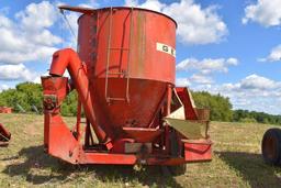 Gehl Model 120 Mixer Mill, Gear Drive, Rusted Through Bottom of Cone, 540 PTO,