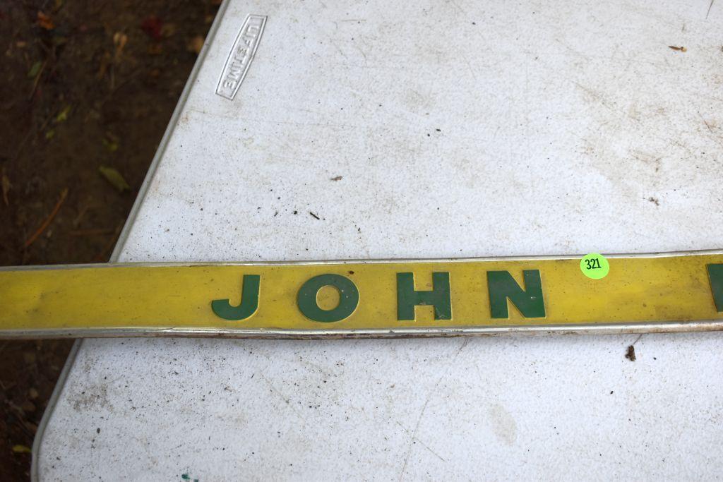John Deere Side Emblem