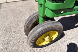 John Deere B Tractor, NF, New Tires