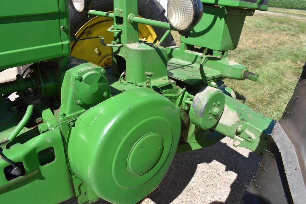 John Deere B Tractor, NF, New Tires