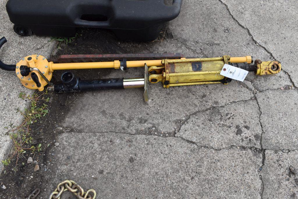 John Deere Hydraulic Cylinder, Plastic Barrel Pump, Implement Jack, 3 Pt. Draw Bar