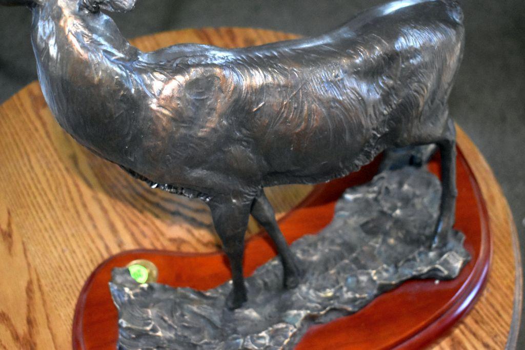 Breen Buck Whitetail by Dick Idol Ornamental Deer Display