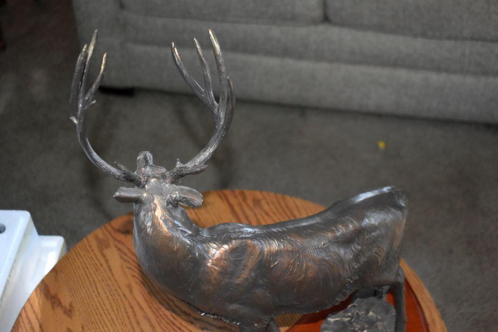 Breen Buck Whitetail by Dick Idol Ornamental Deer Display