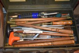 Gun Cleaning Supplies in US Army Labeled Box