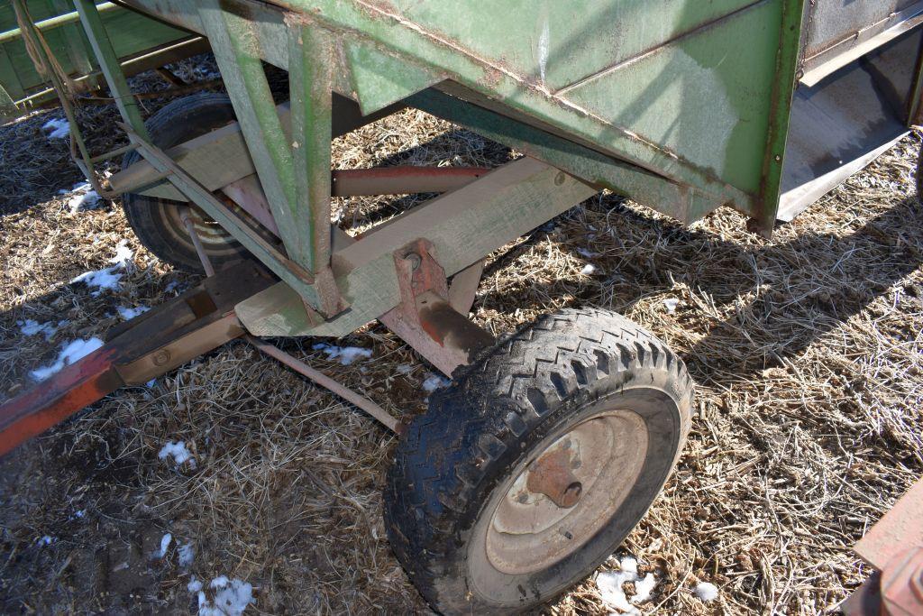 Dakon 150 Bushel Gravity Box with Electric 6 Ton Running Gear