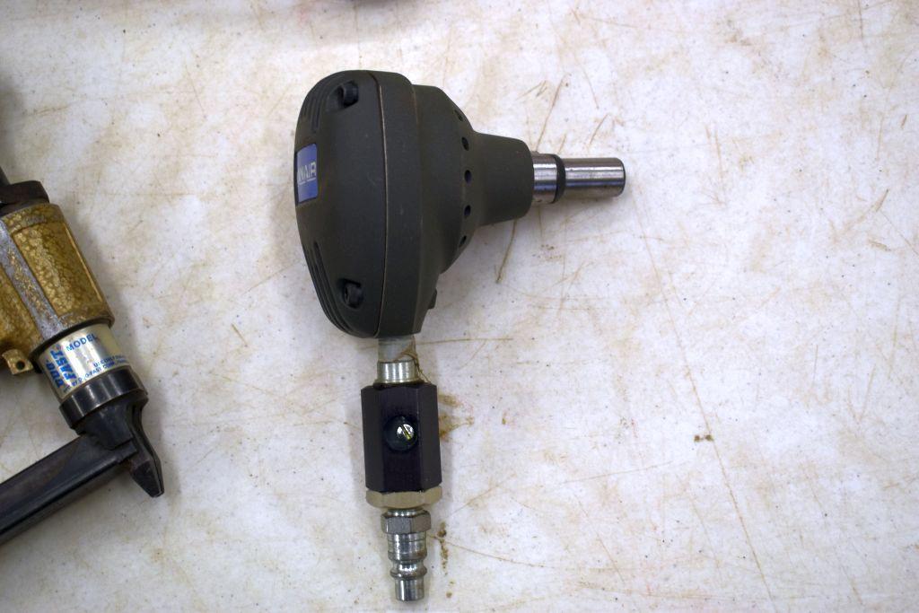 Palm Nailer, Dunlap Polisher/Sander, Porter Cable Corded Drill
