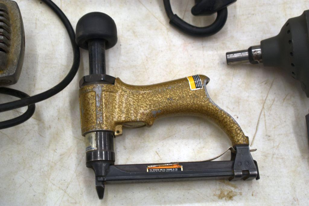 Palm Nailer, Dunlap Polisher/Sander, Porter Cable Corded Drill
