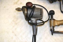 Palm Nailer, Dunlap Polisher/Sander, Porter Cable Corded Drill