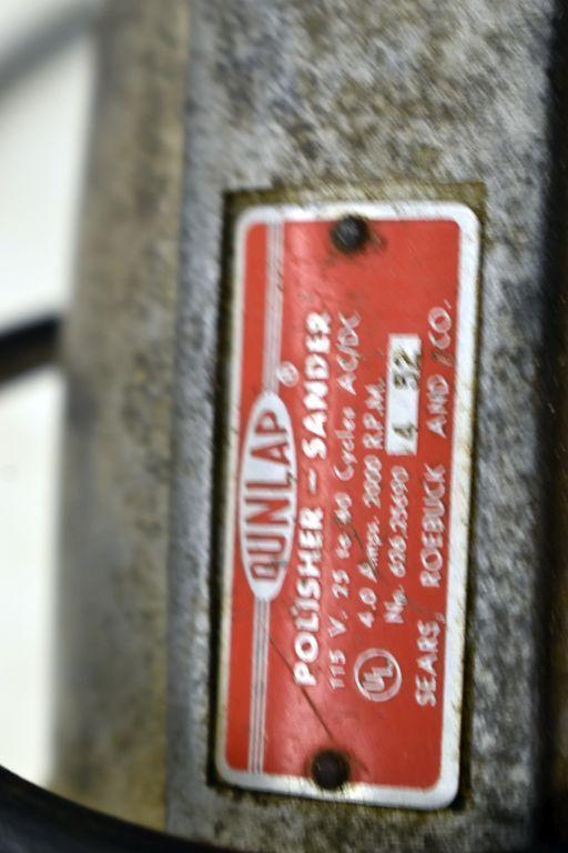 Palm Nailer, Dunlap Polisher/Sander, Porter Cable Corded Drill