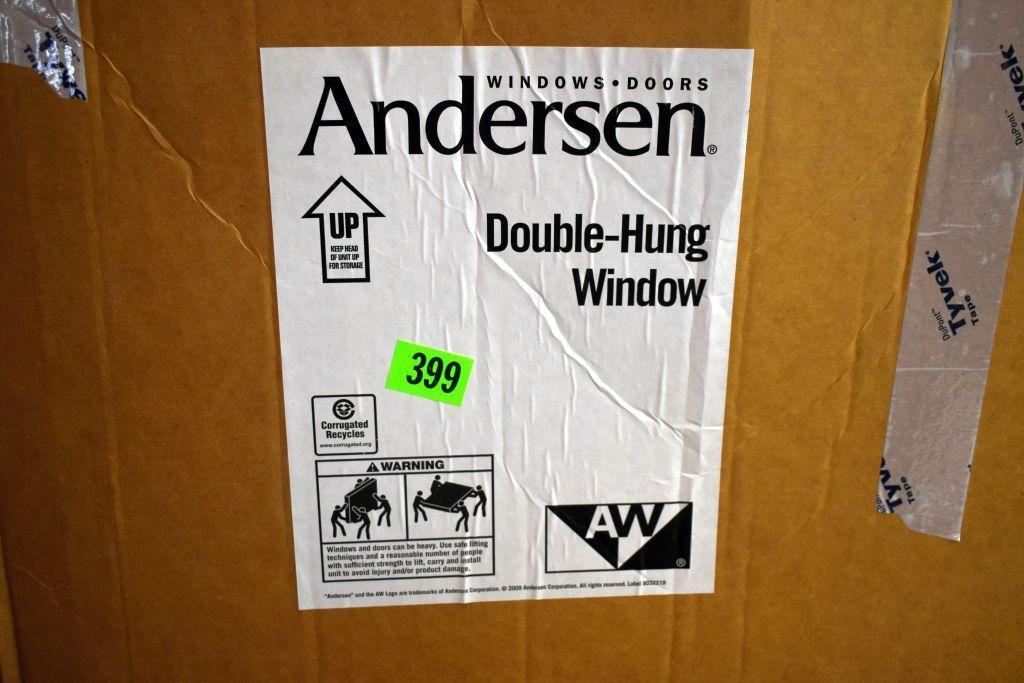 Anderson Double Hung Window: 37' 5/8" x 60' 7/8"