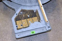 Delta Sawbuck Frame and Trim Saw on Transport