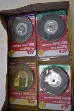 Assortment of Wire Reel Brushes