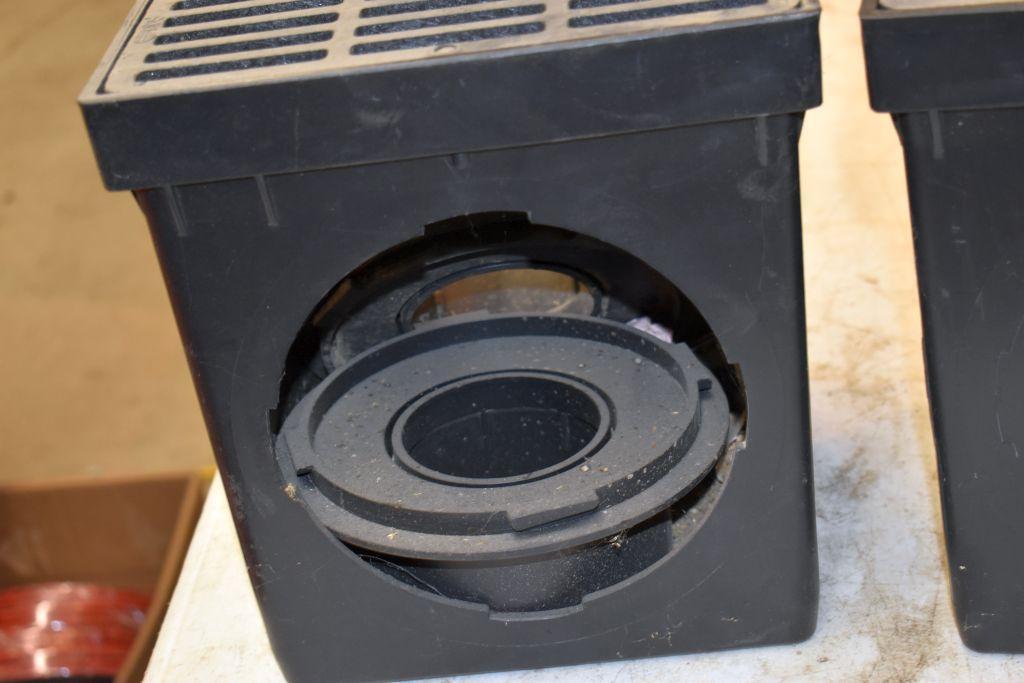 (2) 9"x9" Catch Basin Kits